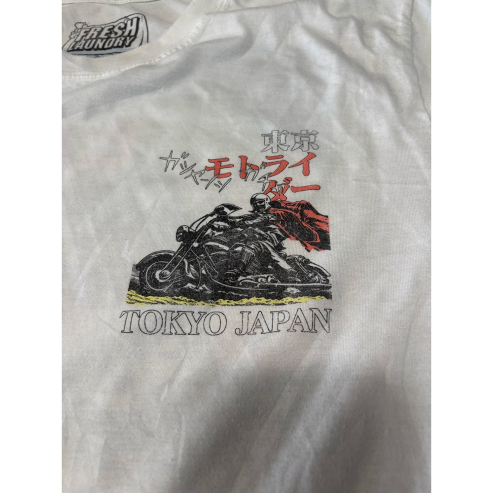 Tokyo Japan Rider Graphic T-Shirt - Picture 4 of 5
